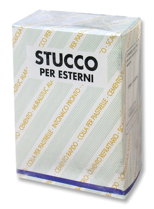 Stucco In Polvere Per Esterni Kg. 1 12.00 Pz