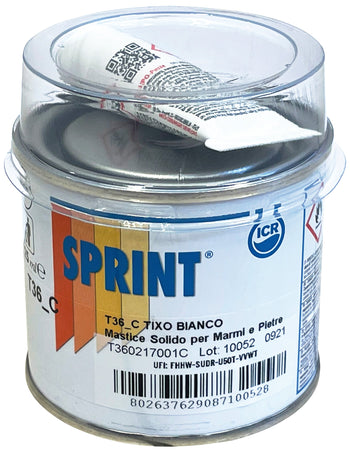 Stucco Per Marmo Bianco Ml. 500 12.00 Pz