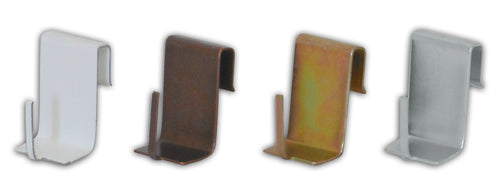 Supporto A Gancio Per Stanghette 100 Pz Col. Bronzato