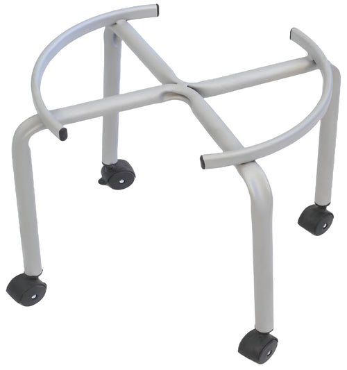 Supporto Per Bidone Olio Lt. 50 Alto Con Ruote Ø Cm. 38
