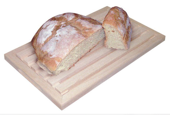 Tagliapane In Legno Chiaro Griglia Estraibile Cm. 38X23X2