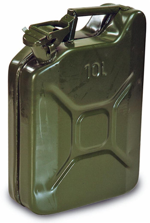 Tanica In Metallo Per Carburante Lt. 10