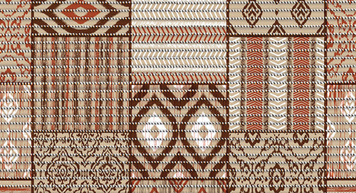 Tappeto Multiuso In Pvc Aquamat 4084-2 Rotolo Cm.65 (H) X 15 Mt (L).