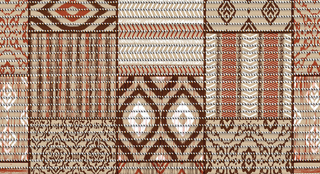 Tappeto Multiuso In Pvc Aquamat 4084-2 Rotolo Cm.65 (H) X 15 Mt (L).