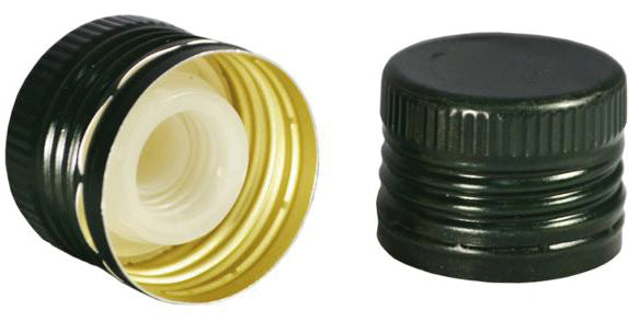 Tappo In Alluminio Con Versatore Per Bottiglia Olio Mm. 31,5X24 - Pz. 5