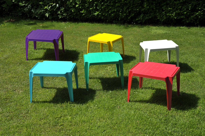 Tavolo Per Bambini Baby Cm. 55X50X44 H Col. Fucsia