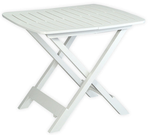 Tavolo Tevere Pieghevole Cm. 79X72X70 H Col. Bianco