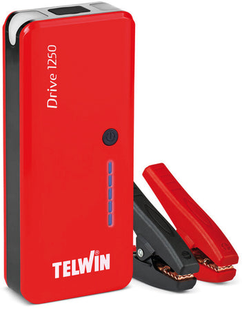 Telwin Avviatore Multifunzione Drive 1250 12 V - 9.000 Mah