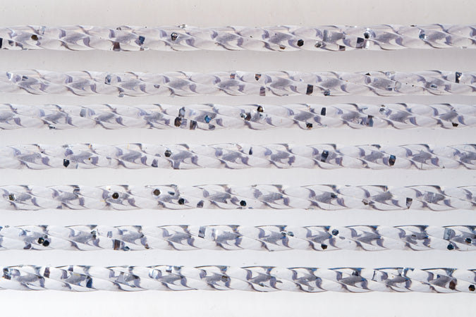 Tenda In Pvc Quadrifoglio Cm. 140X240 Col. Argento