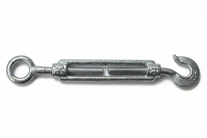 Tenditore A Occhio E Gancio Per Funi Mm. 8 (5/16) 30.00 Pz
