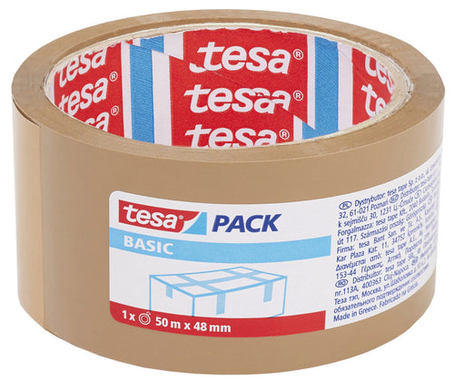 Tesa Nastro Da Imballo Basic Mm. 50X66 Mt. Col. Avana 36.00 Rotoli