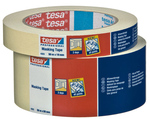 Tesa Nastro Per Mascheratura Generell Purpose Mm. 50X50 Mt. 36.00 Rotoli