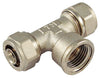Tiemme Raccordo Per Tubo Multistrato A T Femmina Mis. 20X1/2X20 5.00 Pz