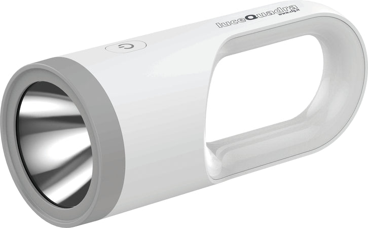 Torcia Ricaricabile Lumus Doppia Fonte Luminosa Ø Cm. 8,5X20,2 H