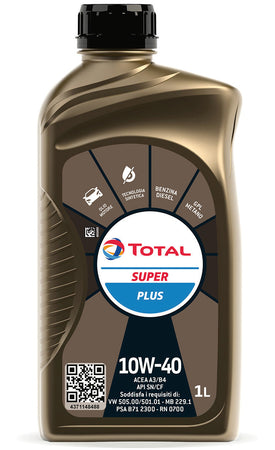 Total Olio Motore Super Plus 10W40 Lt. 1 12.00 Pz