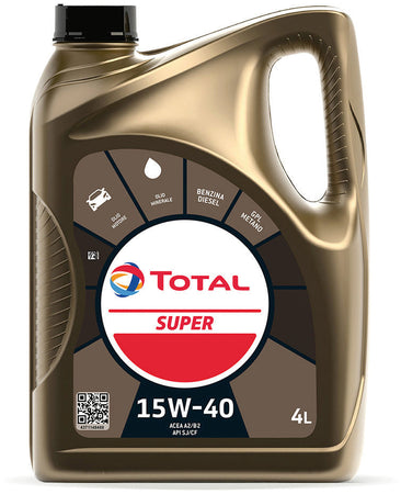 Total Olio Motore Super 15W40 Lt. 4 3.00 Pz