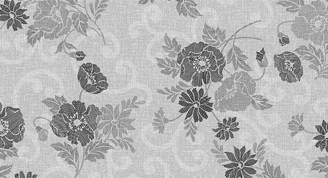 Tovagliato In Pvc Fantastik Fiori 1053-1 Rotolo Cm.140 (H) X 20 Mt (L)