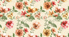 Tovagliato In Pvc Fantastik Fiori 1186-1 Rotolo Cm.140 (H) X 20 Mt (L)