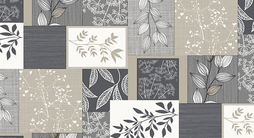 Tovagliato In Pvc Fantastik Natura 1207-3 Rotolo Cm.140 (H) X 20 Mt (L)