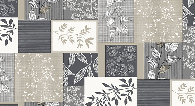 Tovagliato In Pvc Fantastik Natura 1207-3 Rotolo Cm.140 (H) X 20 Mt (L)