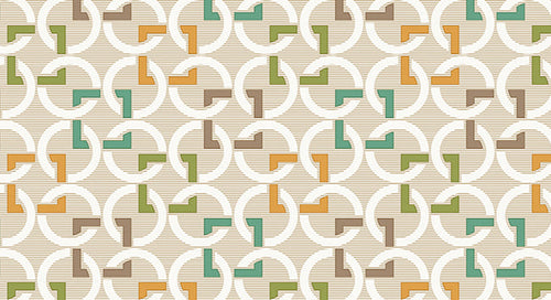 Tovagliato In Pvc Fantastik 1225-1 Rotolo Cm.140 (H) X 20 Mt (L)