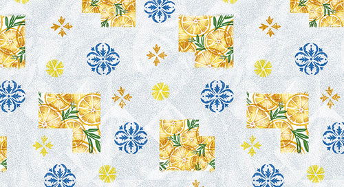 Tovagliato In Pvc Fantastik C136-1 Rotolo Cm.140 (H) X 20 Mt (L)