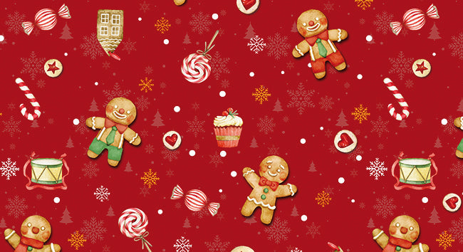 Tovagliato In Pvc Fantastik Linea Natalizia 1203-1 Rotolo Cm.140 (H) X 20 Mt (L)