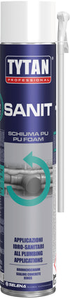 Tytan Schiuma Poliuretanica Sanit Manuale Ml. 750 Per Sanitari E Pozzetti