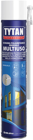 Tytan Schiuma Poliuretanica Universale Multiuso Manuale Ml. 750 12.00 Pz