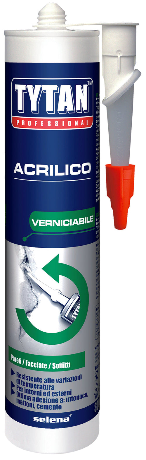 Tytan Silicone Acrilico Ml. 300 - Bianco 24.00 Pz
