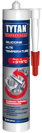 Tytan Silicone Alta Temperatura Ml. 300 - Rosso