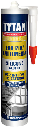 Tytan Silicone Edilizia Neutro X Serramenti Ml. 300 - Testa Di Moro 24.00 Pz