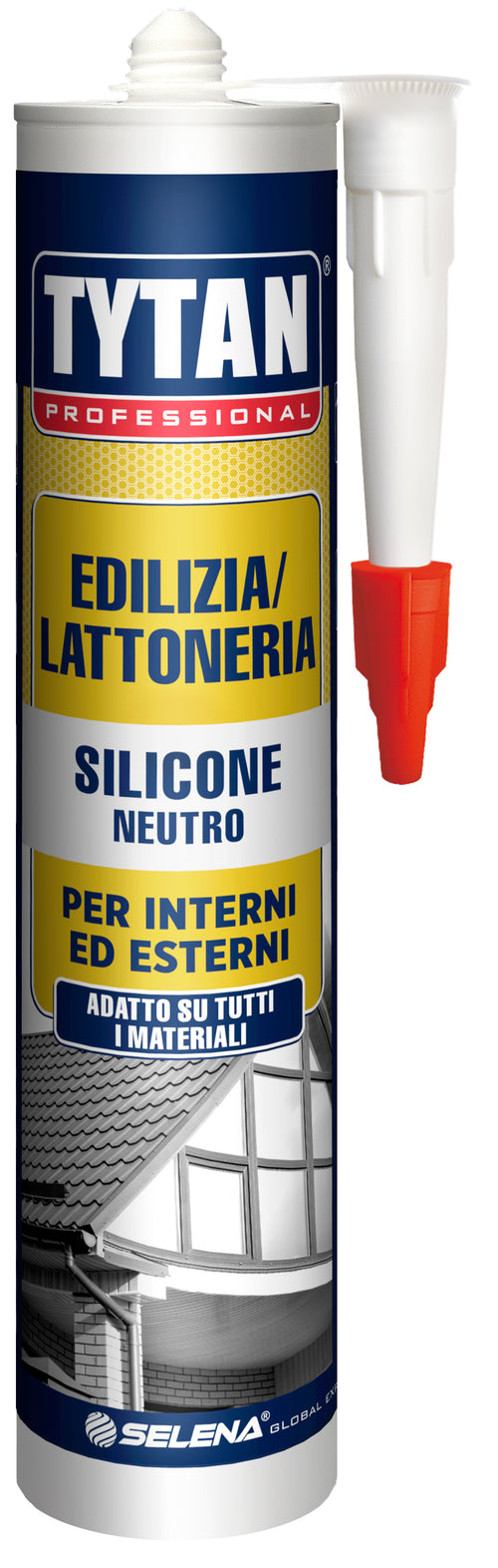 Tytan Silicone Edilizia Neutro X Serramenti Ml. 300 - Testa Di Moro 24.00 Pz
