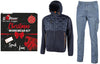U-Power Christmas Workwear Kit Spock Deep Blu + Jam Denim Mis. L