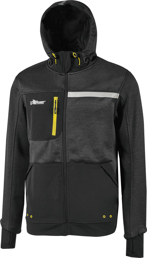 U-Power Felpa Galaxy Col. Nero Mis. Xl