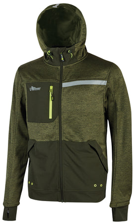 U-Power Felpa Galaxy Col. Verde Mis. L