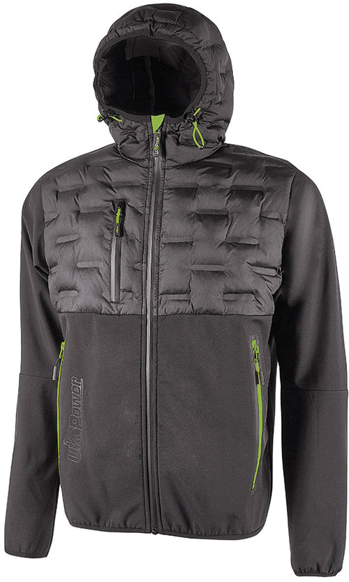 U-Power Giacca Spock Col. Grigio Mis. Xl