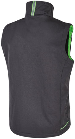 U-Power Gilet Saturn Col. Grigio/Verde Mis. Xl
