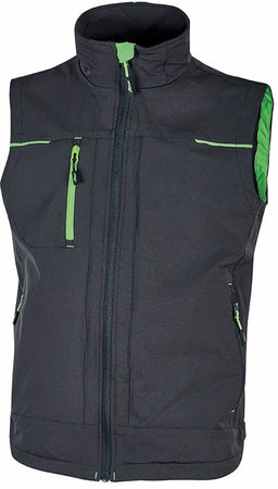 U-Power Gilet Saturn Col. Grigio/Verde Mis. Xxl