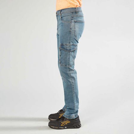 U-Power Pantalone Jeans Jam Col. Light Jeans Mis. Xl
