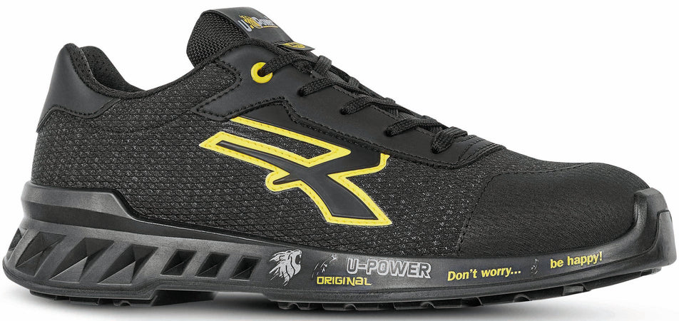 U-Power Scarpe Antinfortunistica Basse S1P Src Esd Redleve Frank Col. Nero Mis. 41
