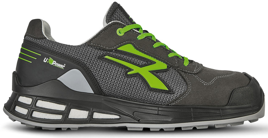 U-Power Scarpe Antinfortunistica Basse S1P Src Esd Redpremium Egon Col. Antracite Mis. 41