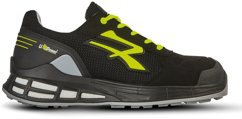 U-Power Scarpe Antinfortunistica Basse S1P Src Esd Redpremium Elvis Col. Nero Mis. 45