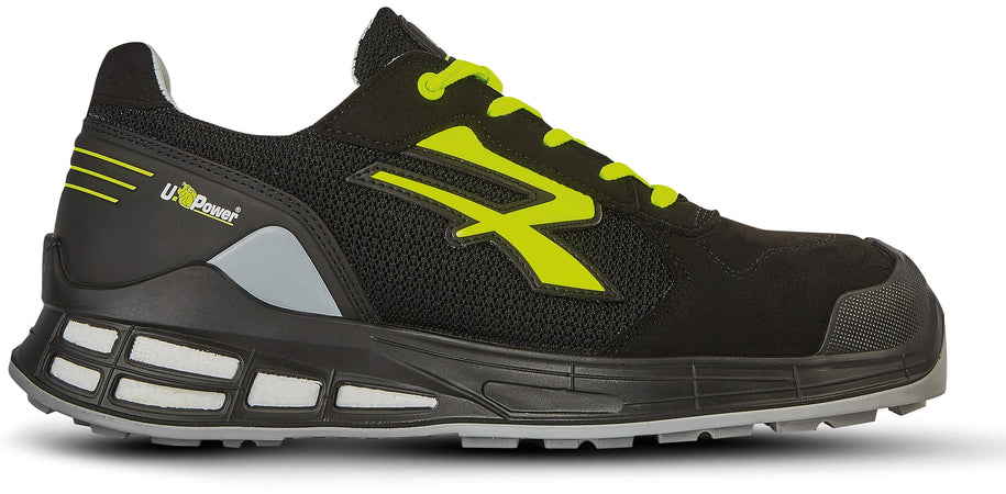 U-Power Scarpe Antinfortunistica Basse S1P Src Esd Redpremium Elvis Col. Nero Mis. 45