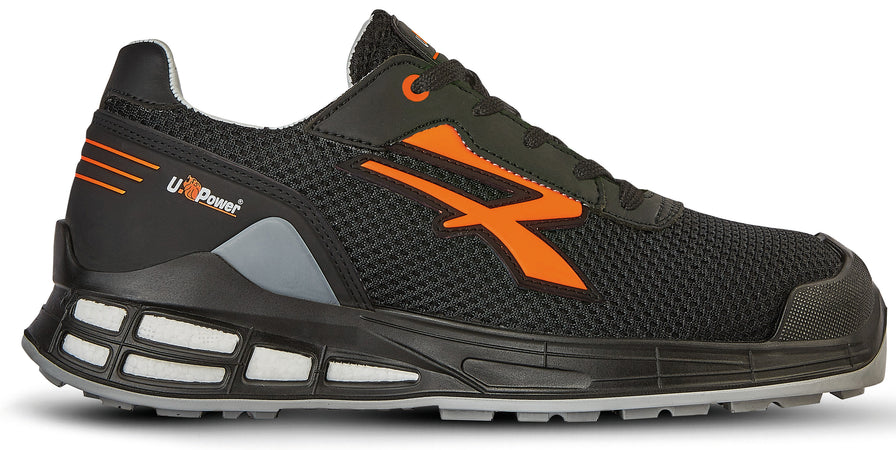 U-Power Scarpe Antinfortunistica Basse S1P Src Esd Redpremium Irvin Col. Nero Mis. 46