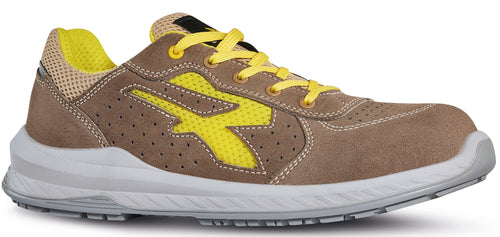 U-Power Scarpe Antinfortunistica Basse S1P Src Esd Reflex Col. Beige Mis. 39