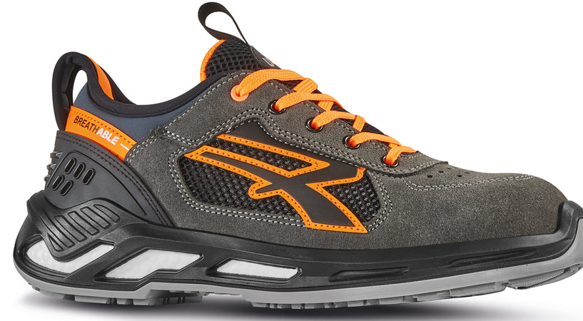 U-Power Scarpe Antinfortunistica Basse S1P Src Esd Ryder Col. Antracite Mis. 46