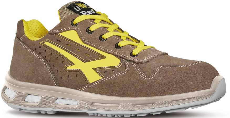 U-Power Scarpe Antinfortunistica Basse S1P Src Redlion Adventure Col. Beige Mis. 39