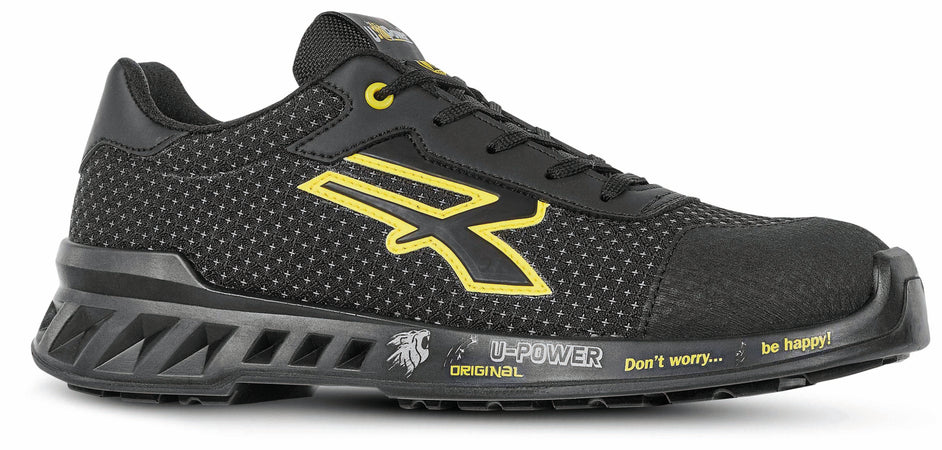U-Power Scarpe Antinfortunistica Basse S3 Src Redleve Matt Col. Nero Mis. 46