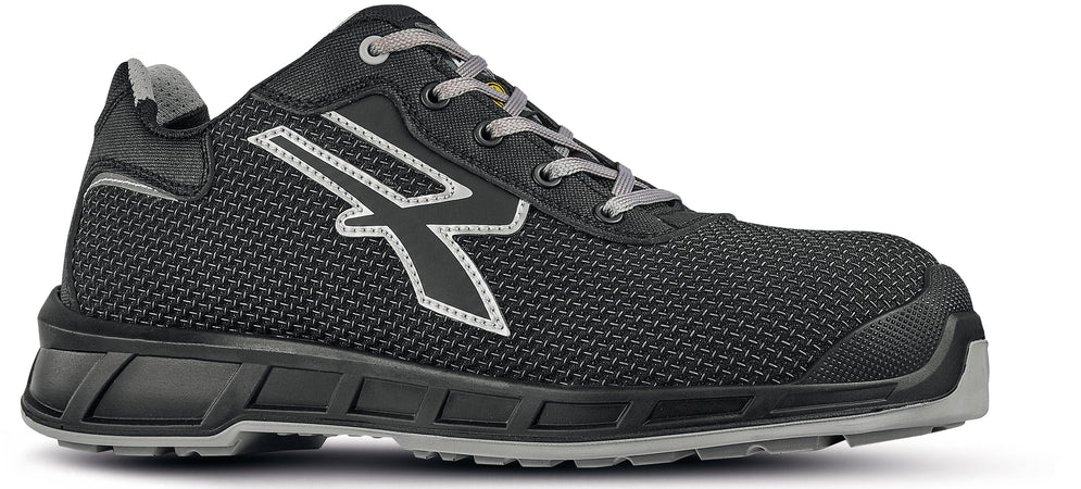 U-Power Scarpe 43 Antinfortunistica Basse S3S Ci Fo Sr Redsmart Jackson S Esd Col.Grigio/Bianco Mis.43